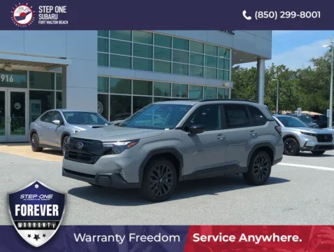 Photos of 2026 Subaru Forester Sport for sale in Fort Walton Beach, FL at Step One Subaru Fort Walton Beach