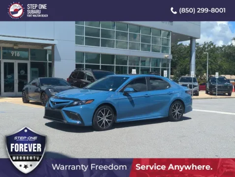 Blue 2024 Toyota Camry SE for sale in Fort Walton Beach, FL