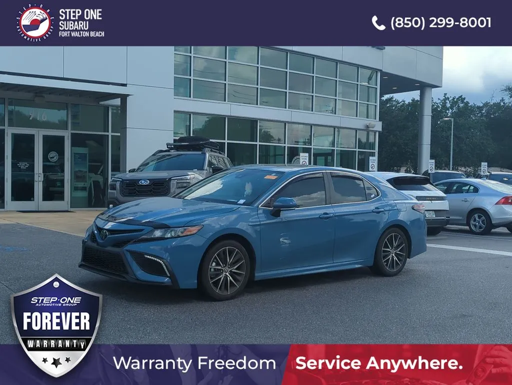 Blue 2024 Toyota Camry SE for sale in Fort Walton Beach, FL