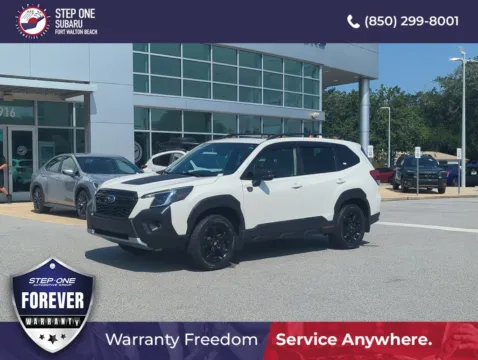 White 2023 Subaru Forester Wilderness for sale in Fort Walton Beach, FL