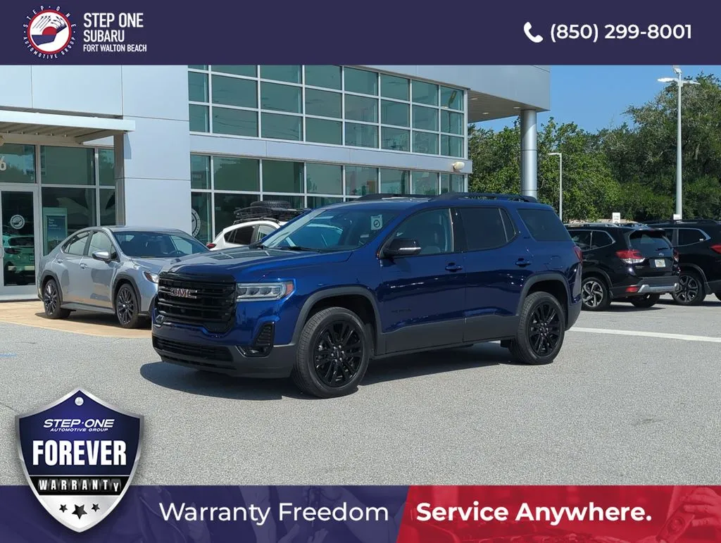 Blue 2023 GMC Acadia SLT for sale in Fort Walton Beach, FL
