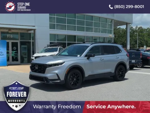 Silver 2025 Honda CR-V Hybrid Sport-L for sale in Fort Walton Beach, FL