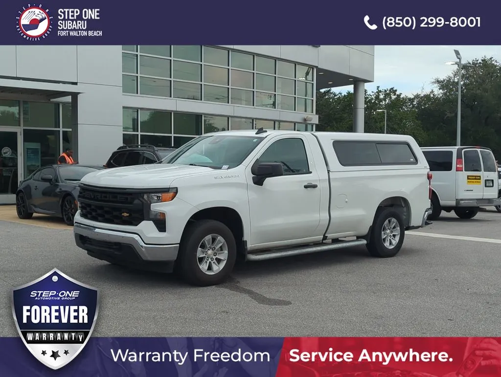 White 2024 Chevrolet Silverado 1500 WT for sale in Fort Walton Beach, FL