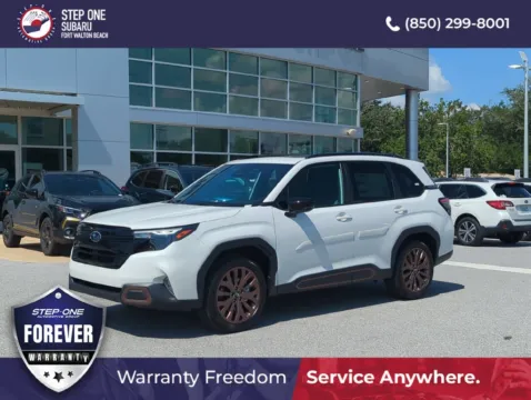 Photos of 2026 Subaru Forester Sport for sale in Fort Walton Beach, FL at Step One Subaru Fort Walton Beach