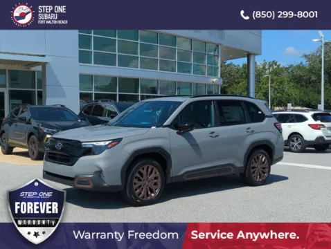 Photos of 2026 Subaru Forester Sport for sale in Fort Walton Beach, FL at Step One Subaru Fort Walton Beach