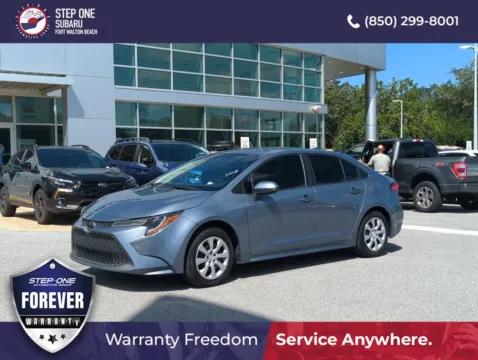 Gray 2022 Toyota Corolla LE for sale in Fort Walton Beach, FL