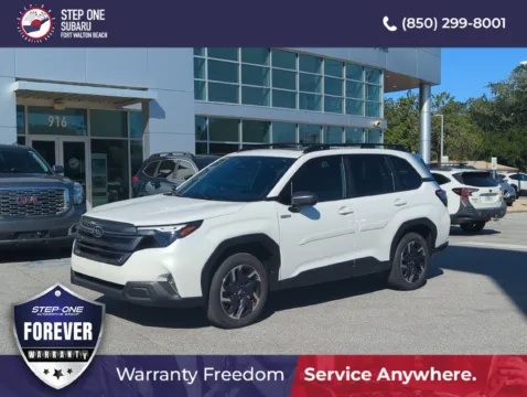 White 2026 Subaru Forester Premium Hybrid for sale in Fort Walton Beach, FL