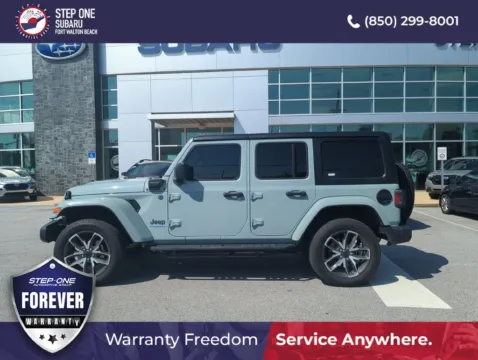 More photos of 2024 Jeep Wrangler Sport S 4xe at Step One Subaru Fort Walton Beach, FL