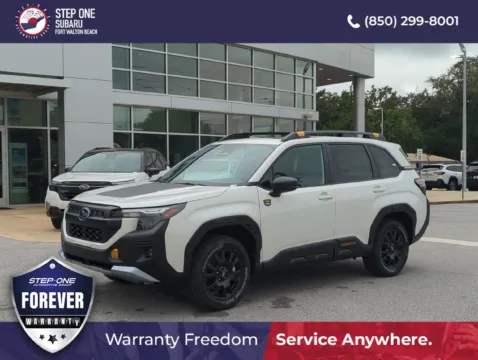 Photos of 2026 Subaru Forester Wilderness for sale in Fort Walton Beach, FL at Step One Subaru Fort Walton Beach