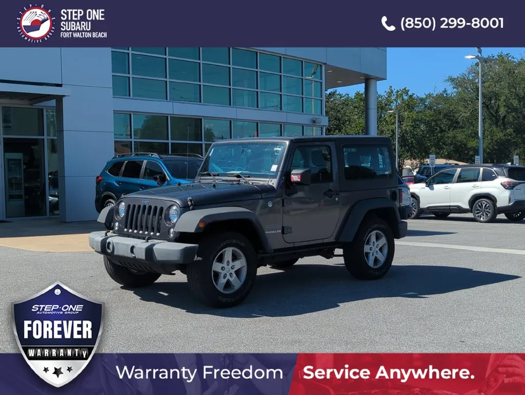 Gray 2016 Jeep Wrangler Sport for sale in Fort Walton Beach, FL
