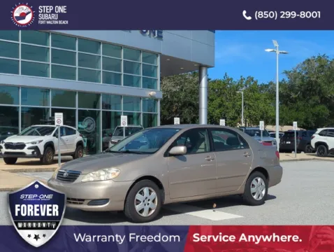 Photos of 2005 Toyota Corolla LE for sale in Fort Walton Beach, FL at Step One Subaru Fort Walton Beach