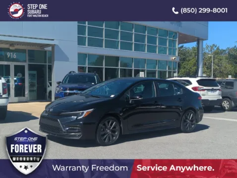 Black 2025 Toyota Corolla SE for sale in Fort Walton Beach, FL