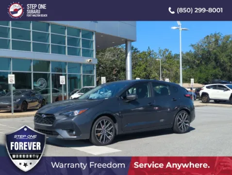 Photos of 2026 Subaru Impreza Sport for sale in Fort Walton Beach, FL at Step One Subaru Fort Walton Beach