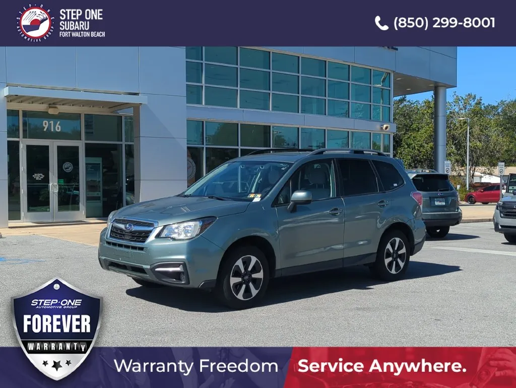 Green 2017 Subaru Forester 2.5i Premium for sale in Fort Walton Beach, FL