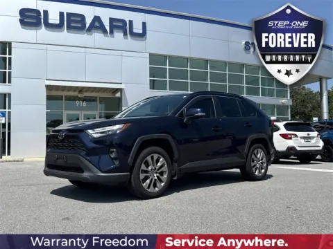 Blue 2022 Toyota RAV4 XLE Premium for sale in Fort Walton Beach, FL