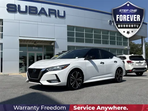 White 2021 Nissan Sentra SR for sale in Fort Walton Beach, FL