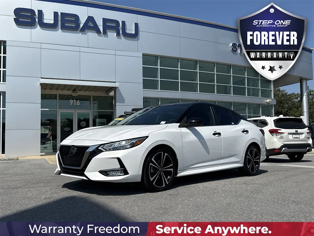 White 2021 Nissan Sentra SR for sale in Fort Walton Beach, FL