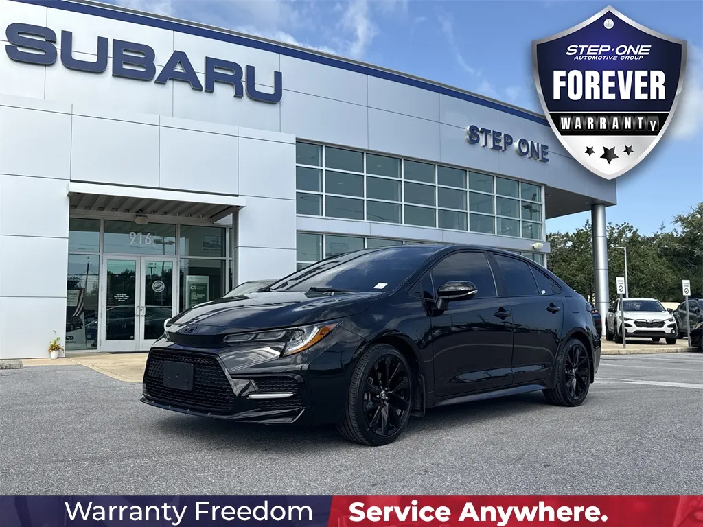 Black 2022 Toyota Corolla SE Nightshade for sale in Fort Walton Beach, FL