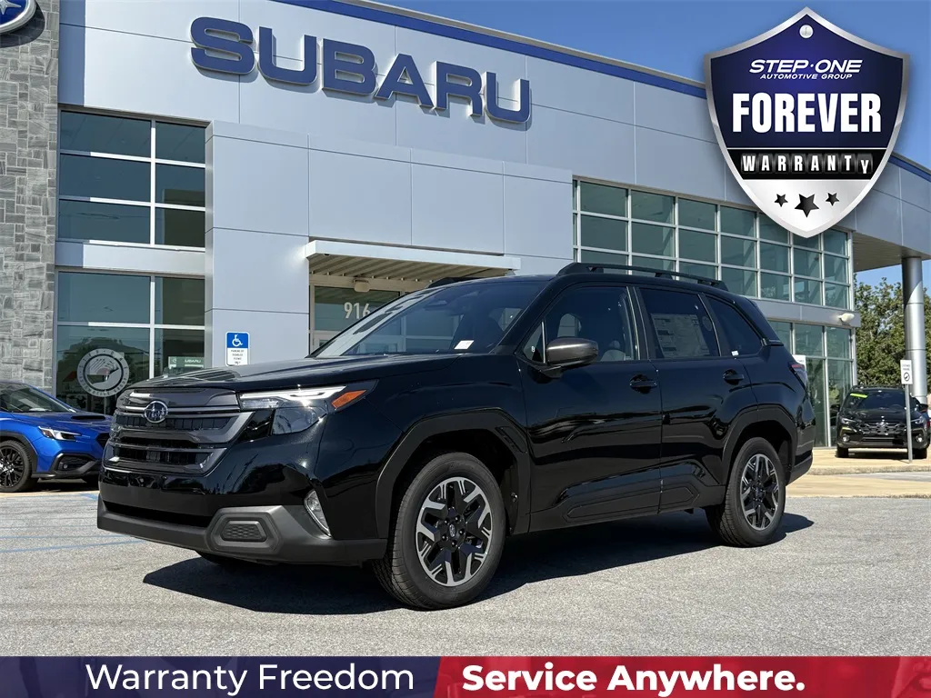 Black 2025 Subaru Forester Premium for sale in Fort Walton Beach, FL
