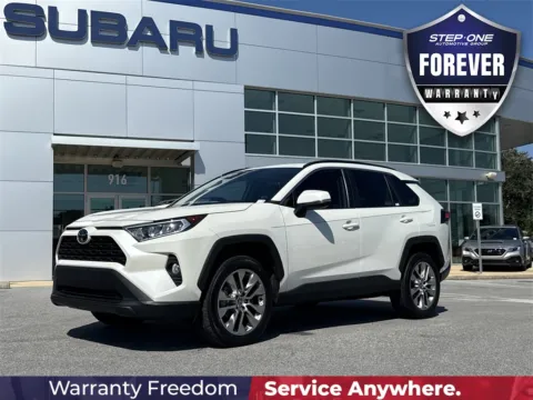 White 2021 Toyota RAV4 XLE Premium for sale in Fort Walton Beach, FL