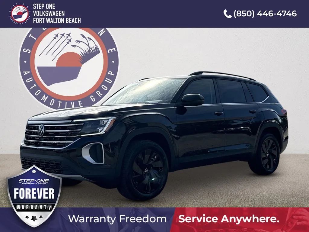 Black 2026 Volkswagen Atlas 2.0T SE w/Technology for sale in Fort Walton Beach, FL