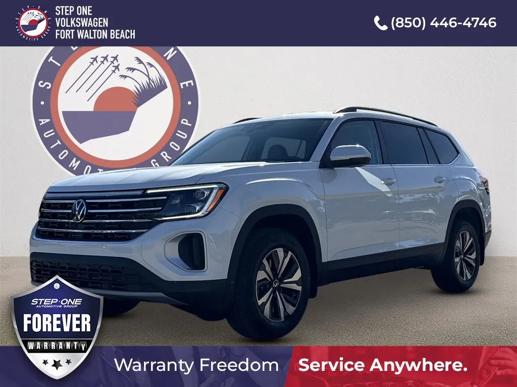 White 2026 Volkswagen Atlas 2.0T SE for sale in Fort Walton Beach, FL