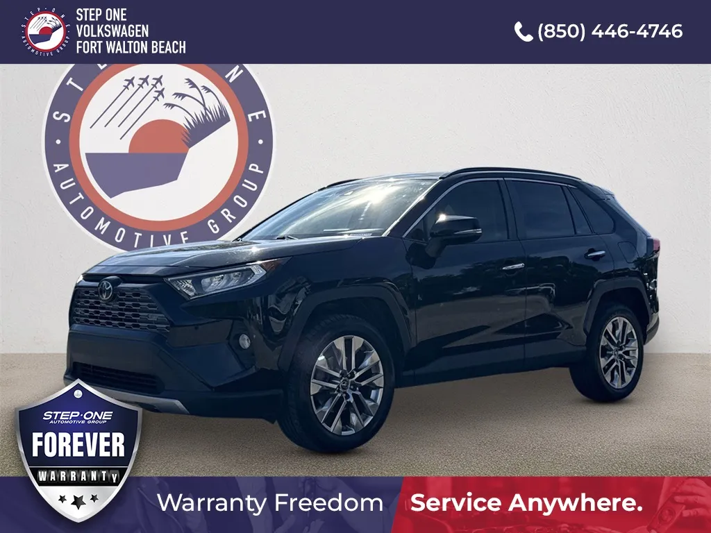 Black 2019 Toyota RAV4 Limited for sale in Fort Walton Beach, FL