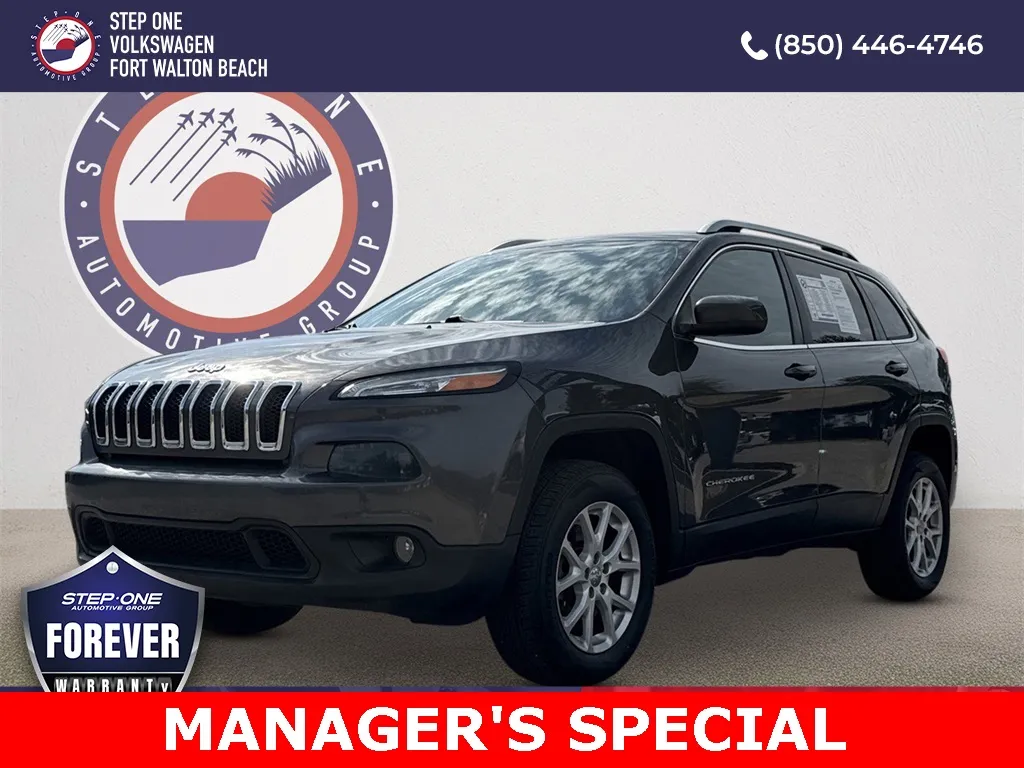 Gray 2017 Jeep Cherokee Latitude for sale in Fort Walton Beach, FL