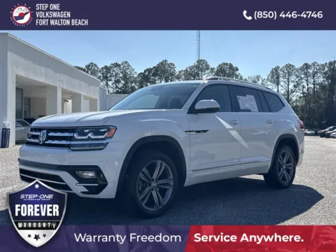 White 2019 Volkswagen Atlas 3.6L V6 SE for sale in Fort Walton Beach, FL