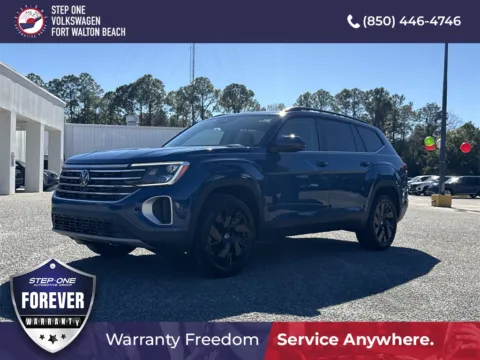 Blue 2025 Volkswagen Atlas 2.0T SE w/Technology for sale in Fort Walton Beach, FL