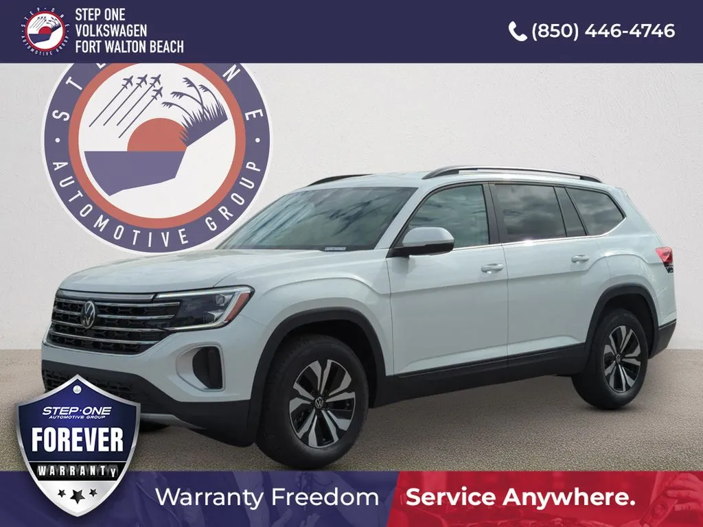 White 2026 Volkswagen Atlas 2.0T SE for sale in Fort Walton Beach, FL