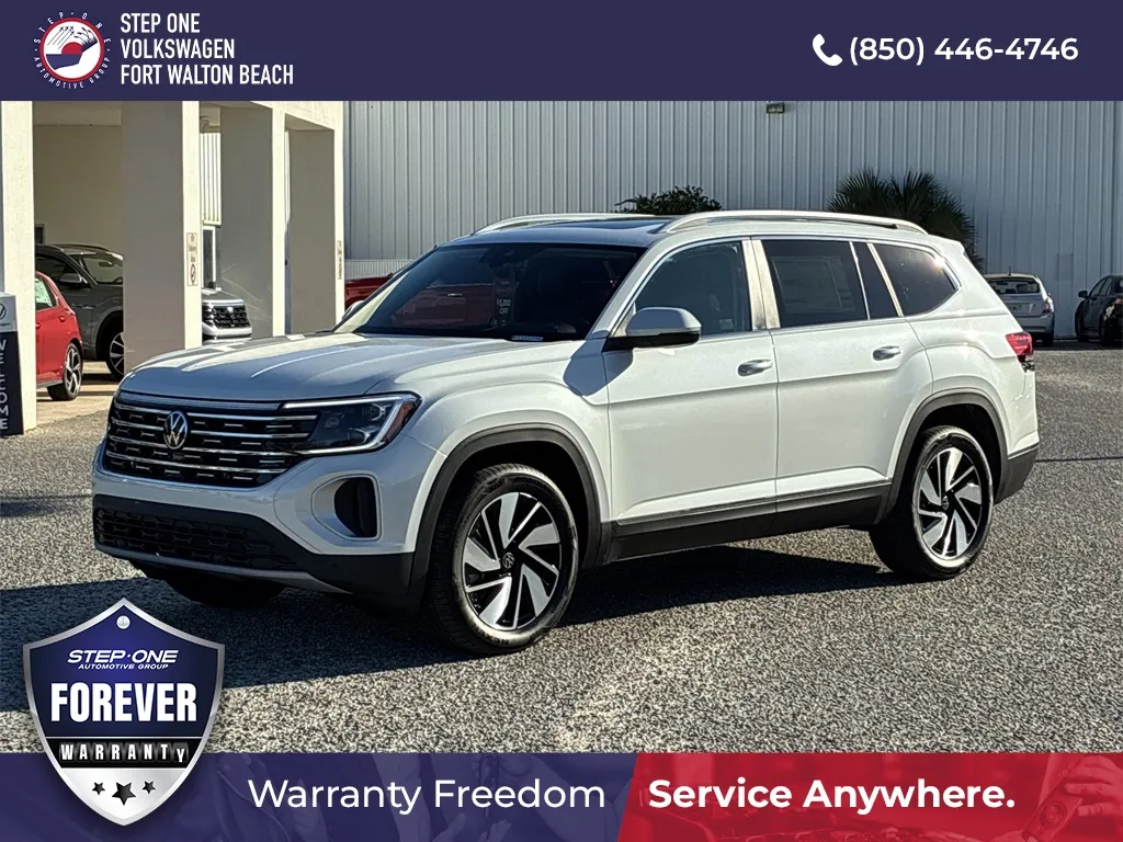 White 2026 Volkswagen Atlas 2.0T SEL for sale in Fort Walton Beach, FL