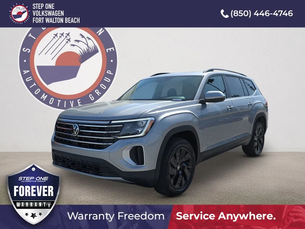 Silver 2026 Volkswagen Atlas 2.0T SE w/Technology for sale in Fort Walton Beach, FL