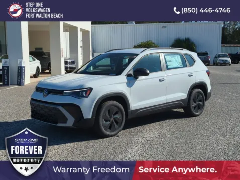 White 2026 Volkswagen Taos 1.5T S for sale in Fort Walton Beach, FL