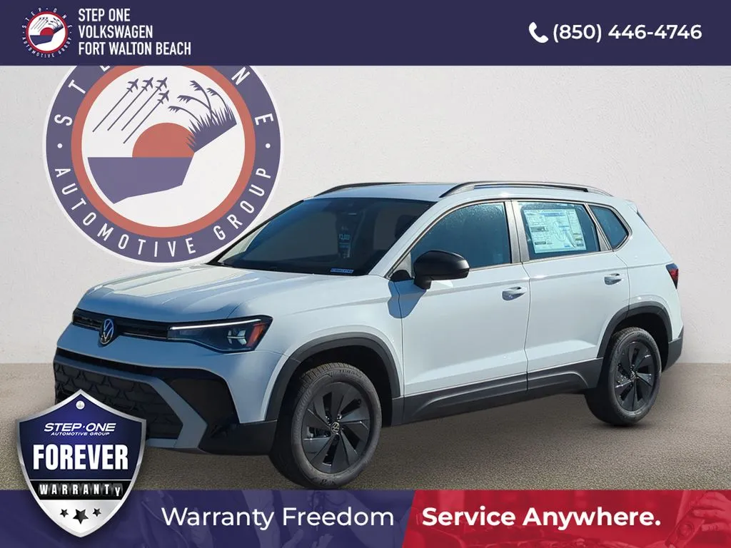 White 2026 Volkswagen Taos 1.5T S for sale in Fort Walton Beach, FL