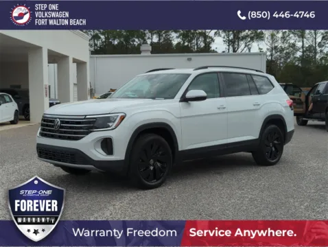 White 2026 Volkswagen Atlas 2.0T SE w/Technology for sale in Fort Walton Beach, FL