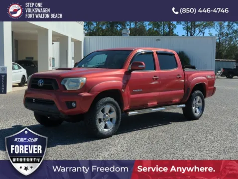 Red 2014 Toyota Tacoma PreRunner for sale in Fort Walton Beach, FL