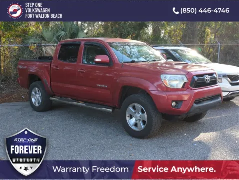 Red 2014 Toyota Tacoma PreRunner for sale in Fort Walton Beach, FL