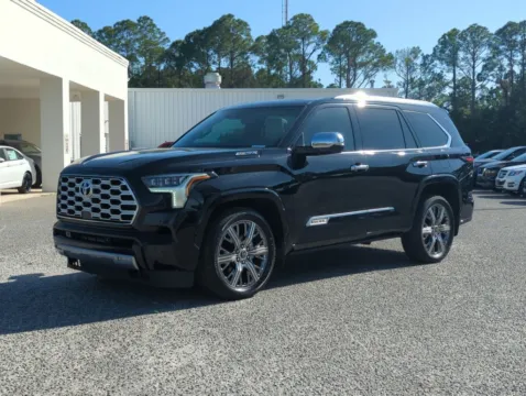 Black 2024 Toyota Sequoia Capstone for sale in Fort Walton Beach, FL