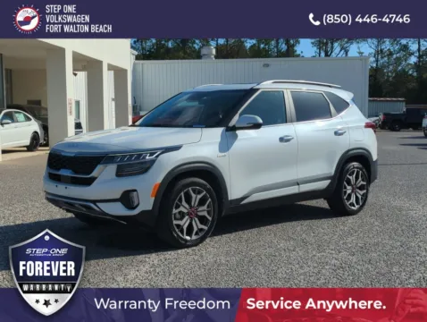 White 2023 Kia Seltos SX for sale in Fort Walton Beach, FL