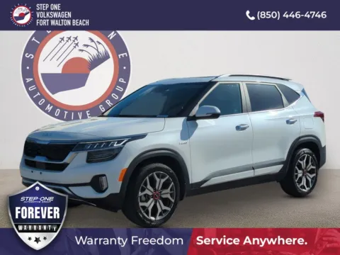 White 2023 Kia Seltos SX for sale in Fort Walton Beach, FL