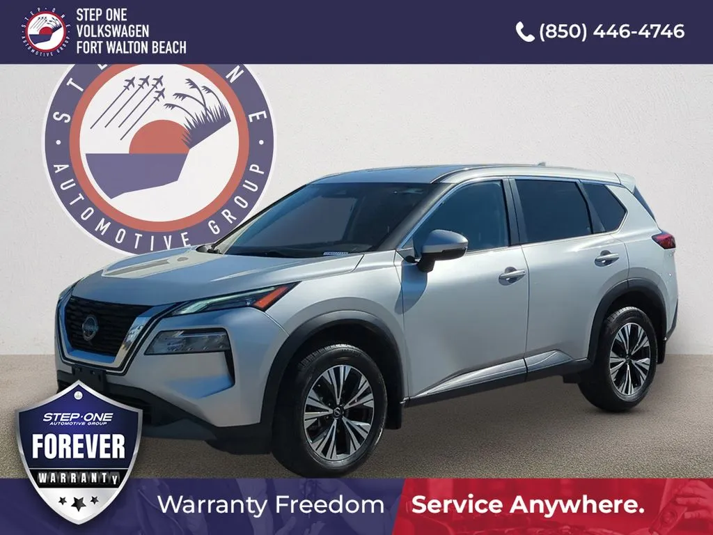 Silver 2023 Nissan Rogue SV for sale in Fort Walton Beach, FL