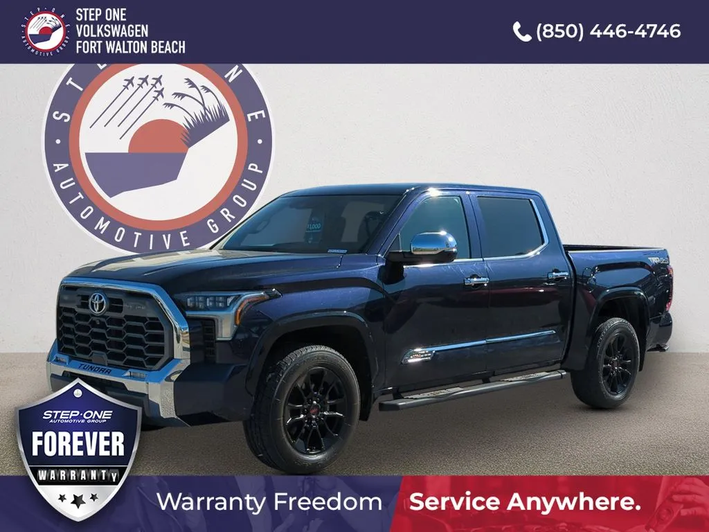 Blue 2024 Toyota Tundra 1794 for sale in Fort Walton Beach, FL