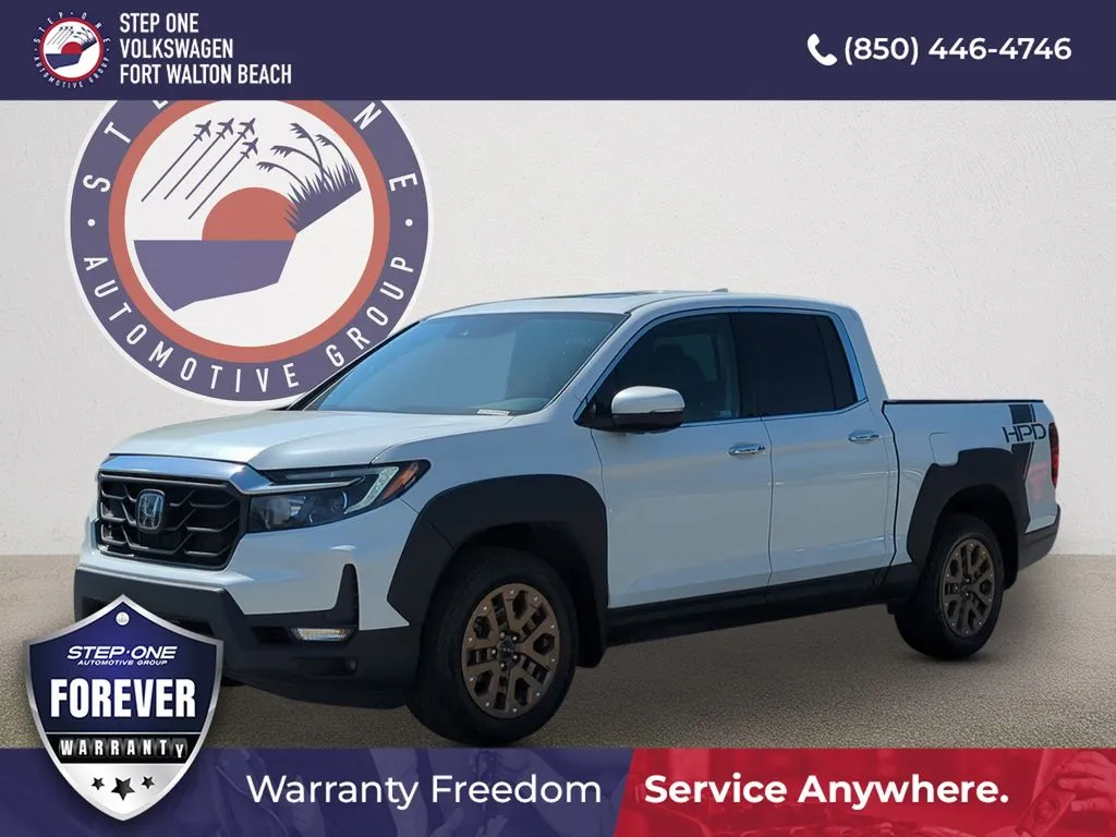 White 2022 Honda Ridgeline RTL-E for sale in Fort Walton Beach, FL