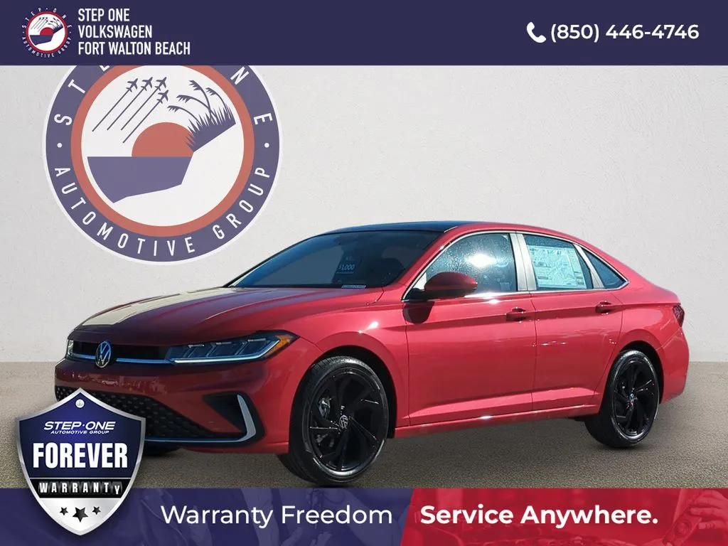 Red 2026 Volkswagen Jetta 1.5T SE for sale in Fort Walton Beach, FL