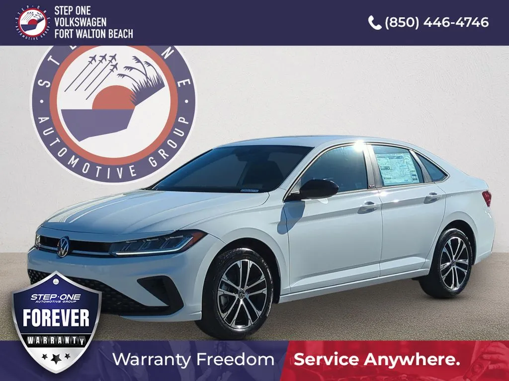 White 2026 Volkswagen Jetta 1.5T Sport for sale in Fort Walton Beach, FL