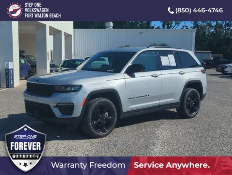 Silver 2024 Jeep Grand Cherokee Limited for sale in Fort Walton Beach, FL