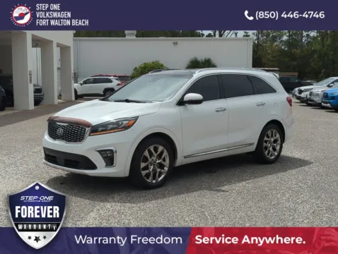 White 2019 Kia Sorento SX Limited for sale in Fort Walton Beach, FL