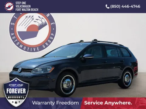 Blue 2016 Volkswagen Golf SportWagen S for sale in Fort Walton Beach, FL