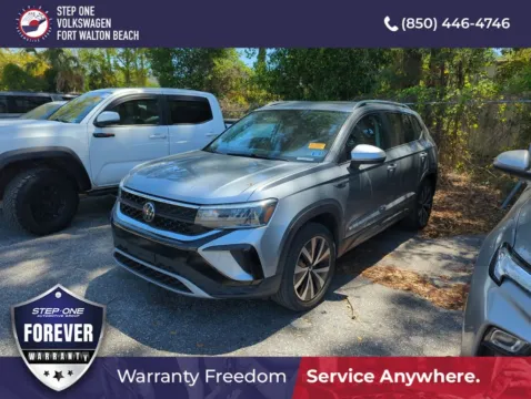 Silver 2023 Volkswagen Taos 1.5T SE for sale in Fort Walton Beach, FL